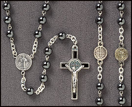 St. Benedict Rosary with St. Benedict Our Father Medals